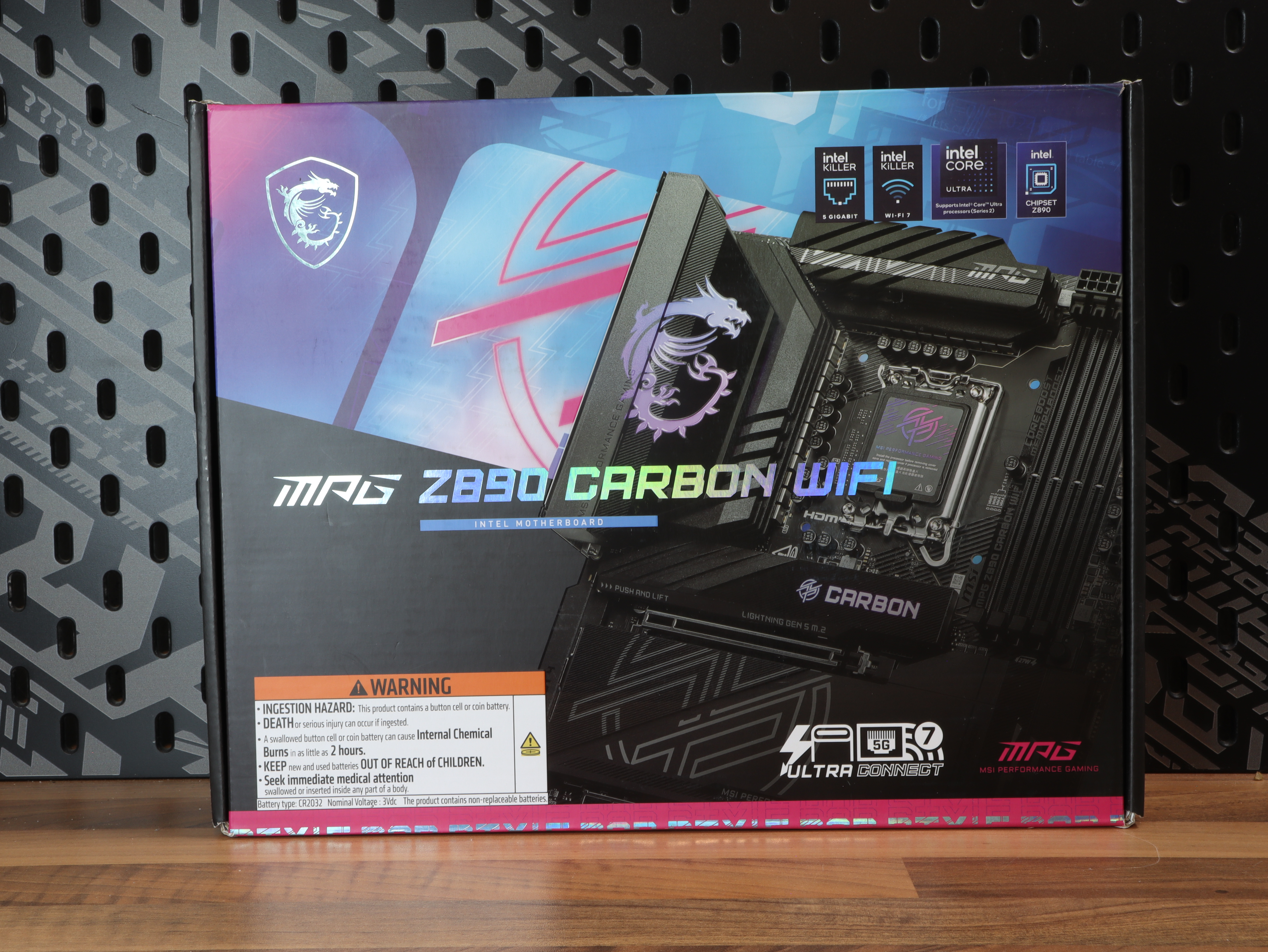 MPG Z890 CARBON WIFI 5G Wifi7 ATX Intel Ultra FROZR PERFORMANCE GAMING bundkort motherboard audio boost 4.JPG